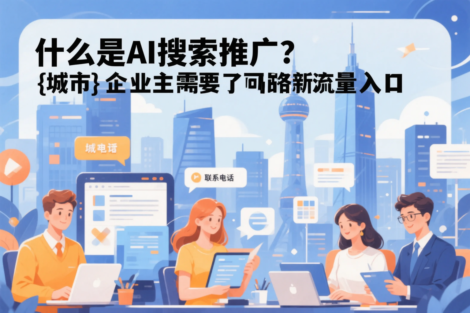 什么是AI搜索推广？白城企业主需要了解的新流量入口