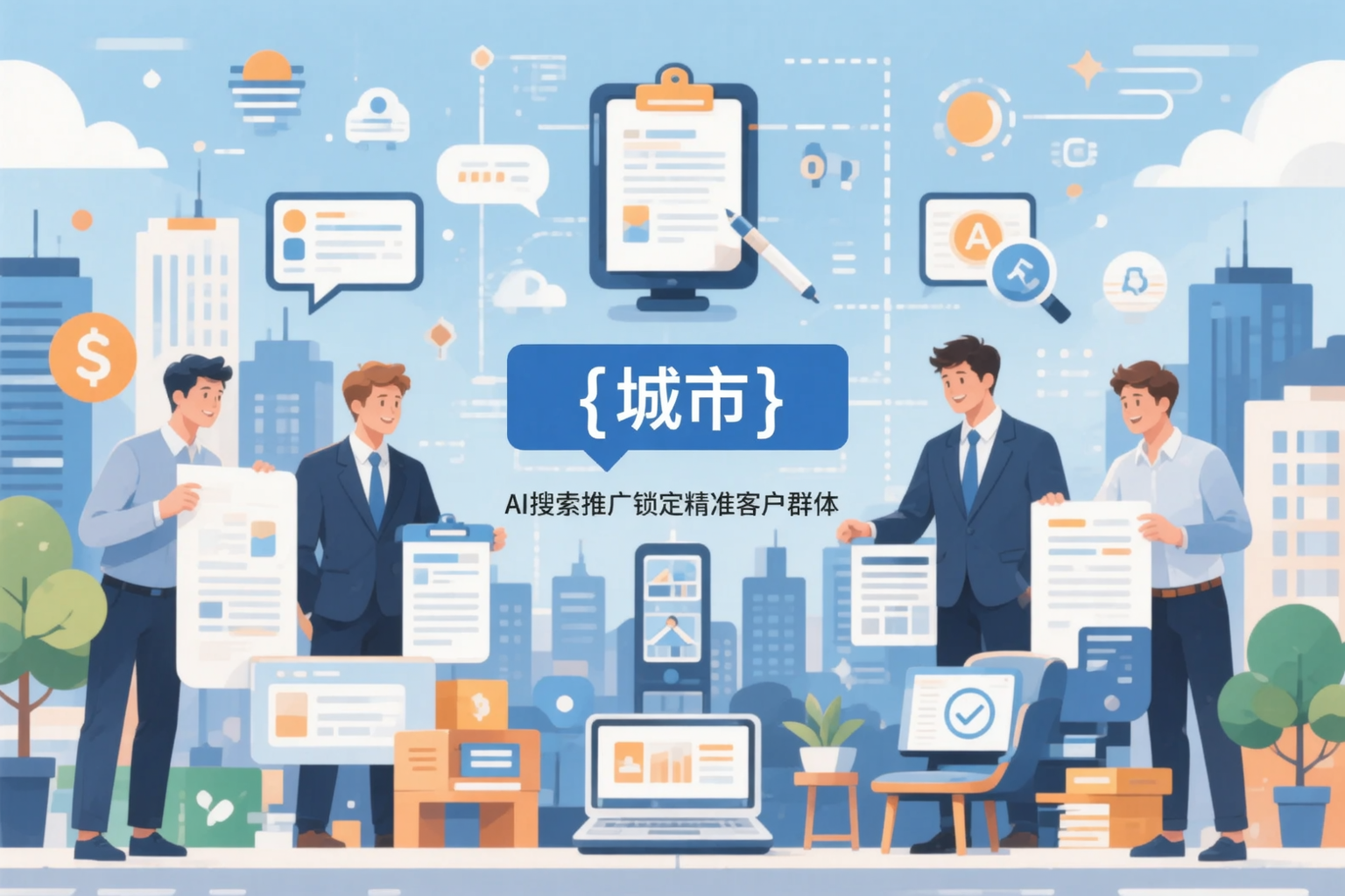白城公司如何用AI搜索推广锁定精准客户群体
