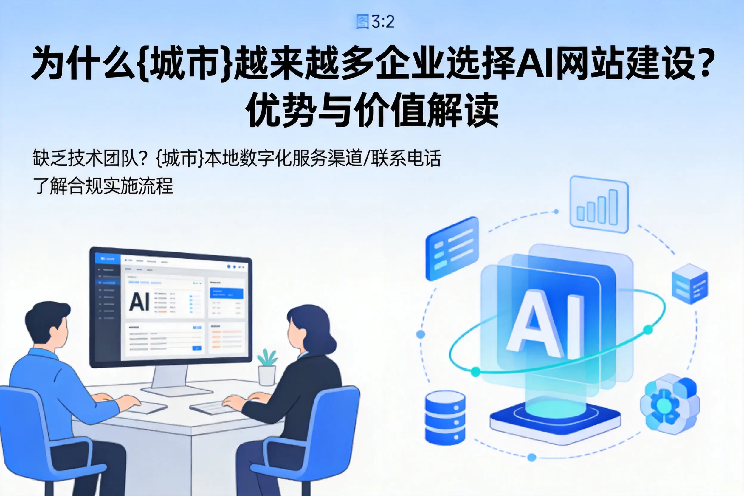 为什么白城越来越多企业选择AI网站建设？优势与价值解读