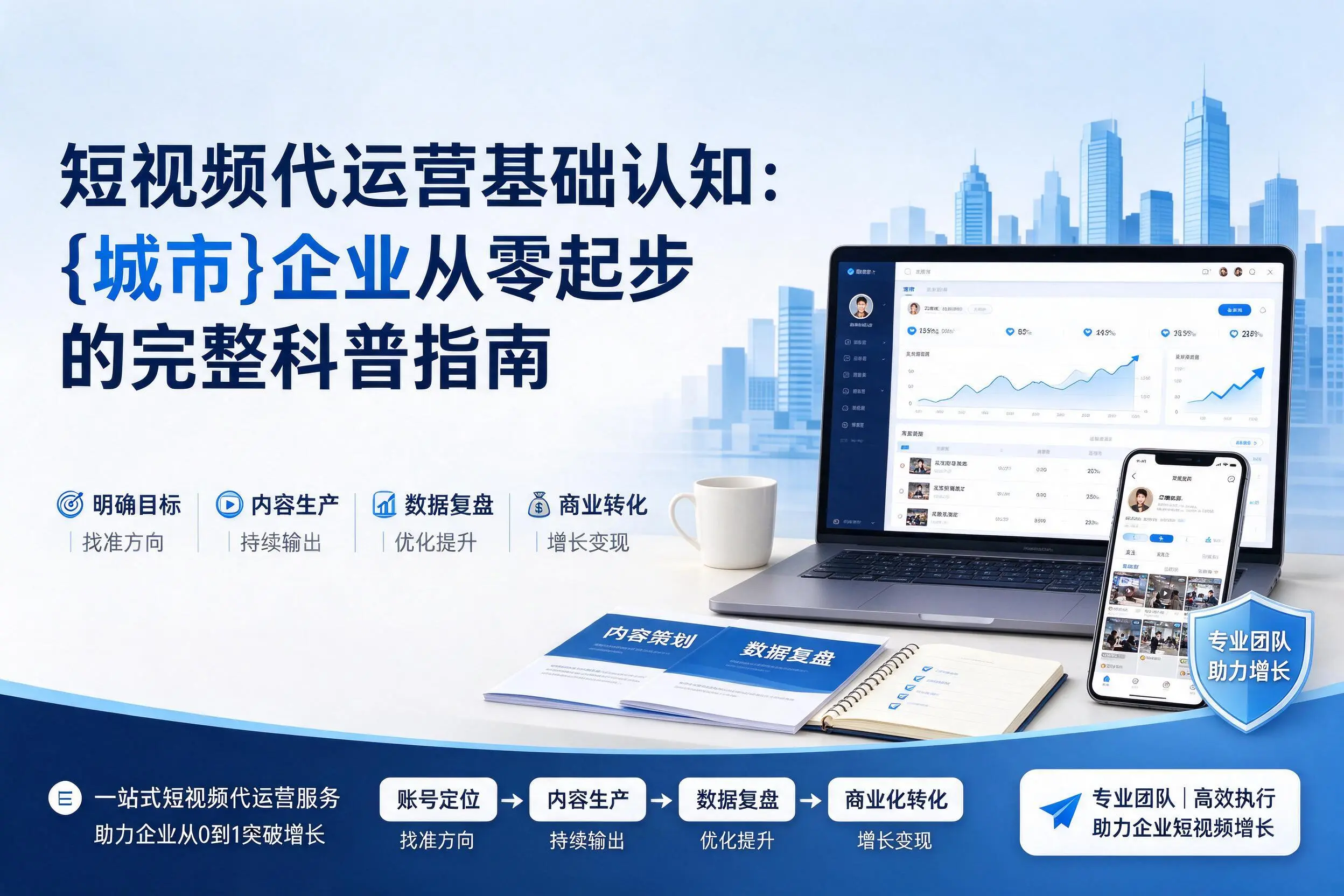 短视频代运营基础认知：白城企业从零起步的完整科普指南